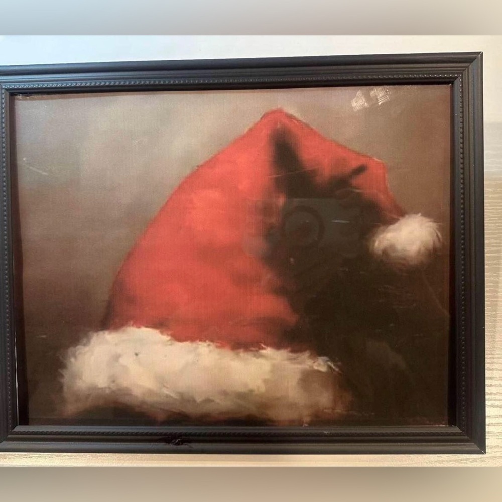Yuletide’s Gentle Touch Framed Christmas print 8”x10”